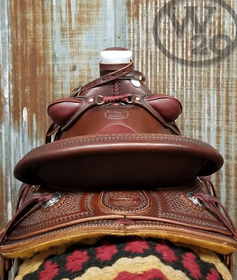 West 20 Custom B-Light Lady Wade Ranch Saddle By Rw Bowman 5