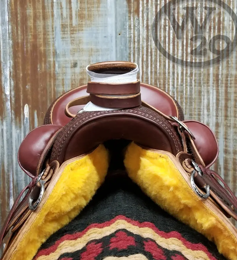West 20 Custom B-Light Lady Wade Ranch Saddle By Rw Bowman 7