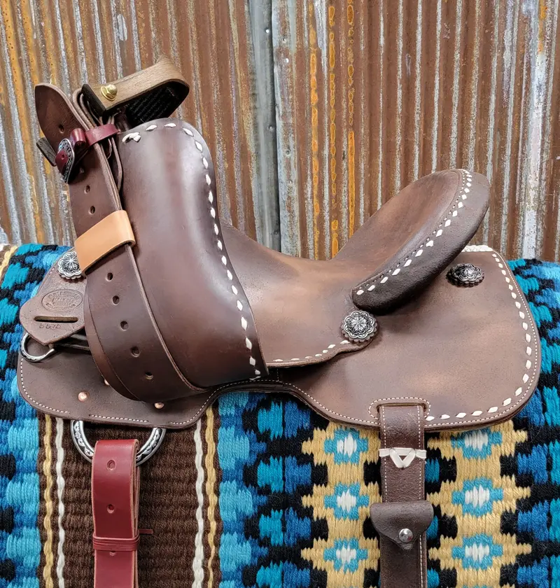 West 20 Custom Buckstitch Barrel Racer By Rw Bowman 3