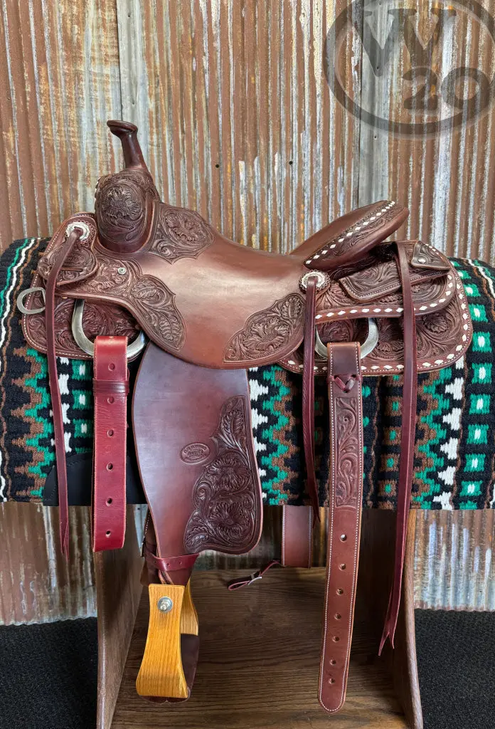 West 20 Custom Buckstitched Ranch Cutter By Rw Bowman 1