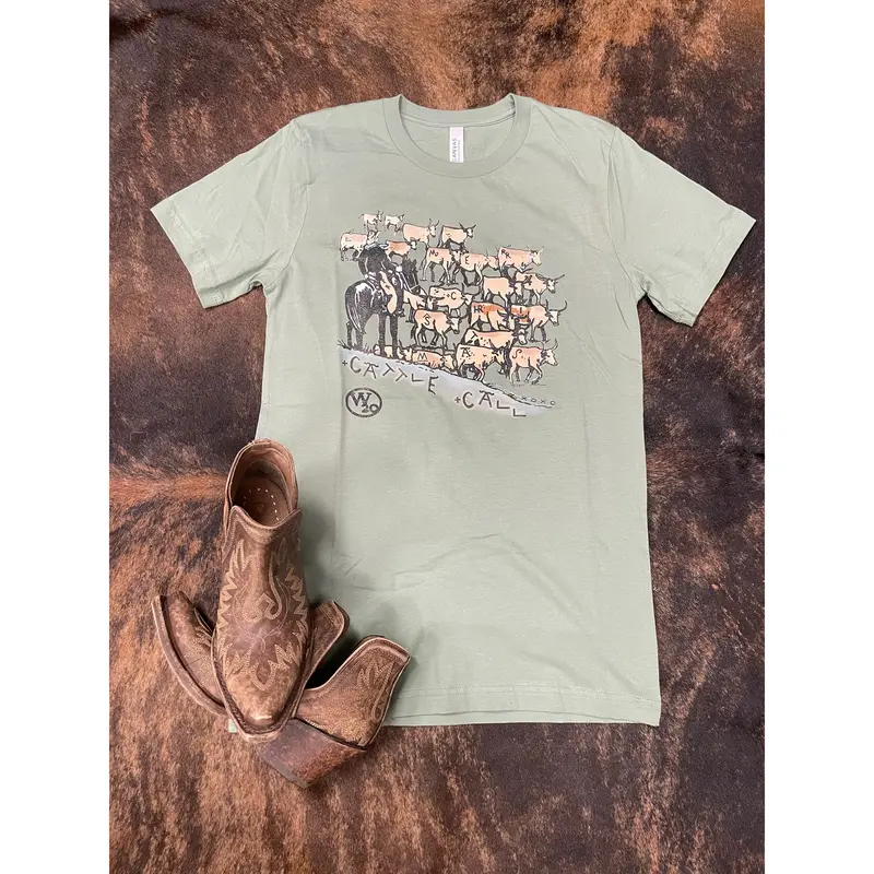 West 20 Custom Cattle Call Tee 1