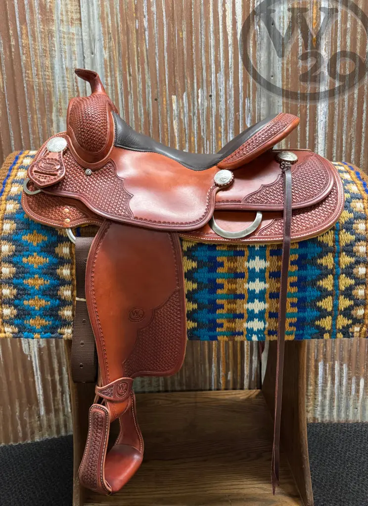 West 20 Custom Chestnut Heavy Oiled Classic Reiner By Rw Bowman 1