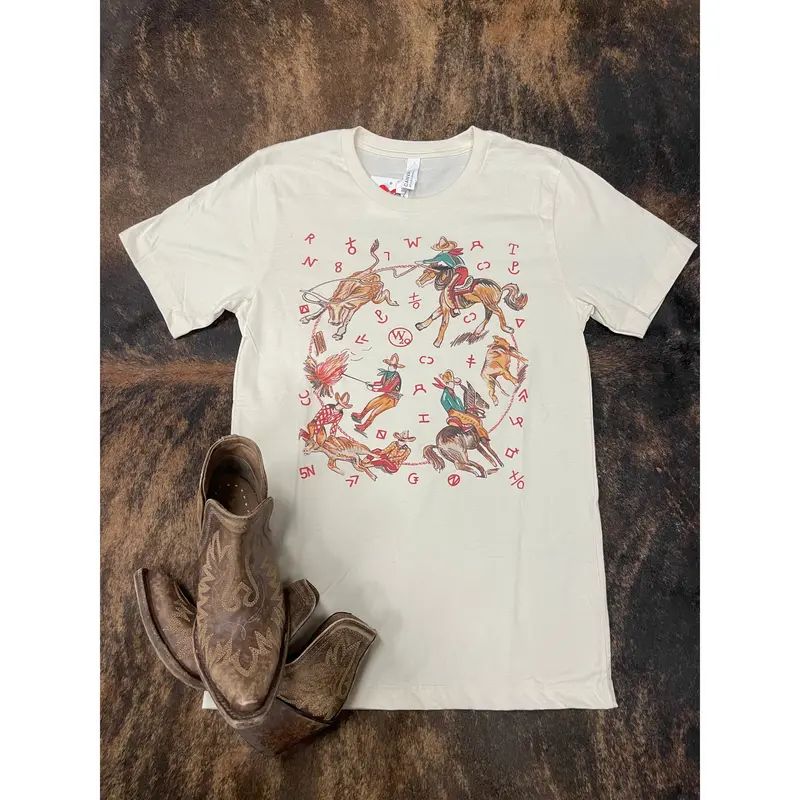 West 20 Custom Cowboy Round Up Tee 1