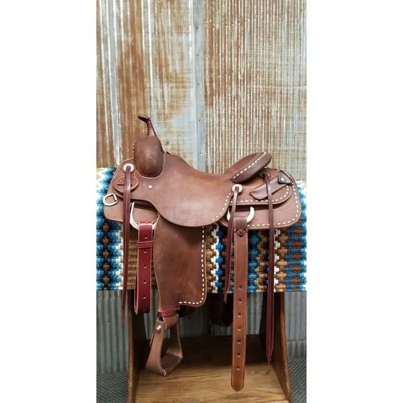 West 20 Custom Cowhorse Saddle By Rw Bowman 1