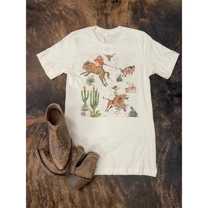 West 20 Custom Grandpa's Wallpaper Tee 1