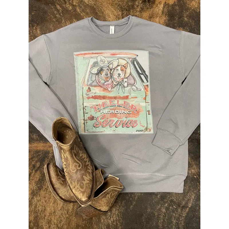 West 20 Custom Heeler Herding Sweatshirt 1