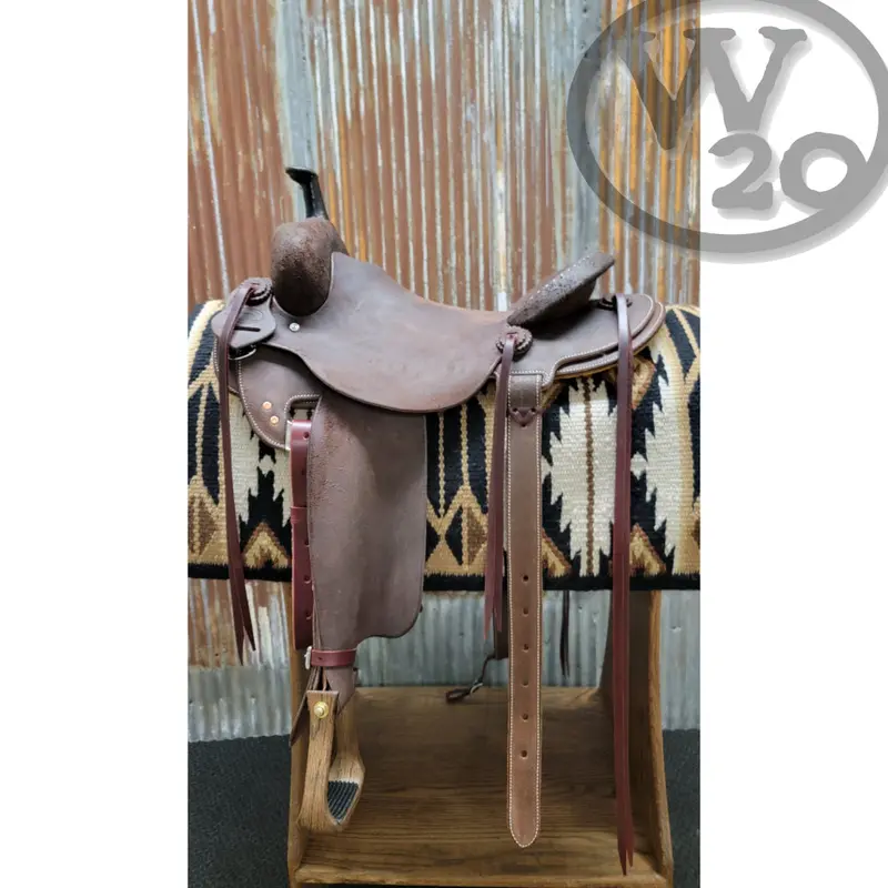 West 20 Custom Roughout Round Skirt Ranch Cutter By Rw Bowman 1