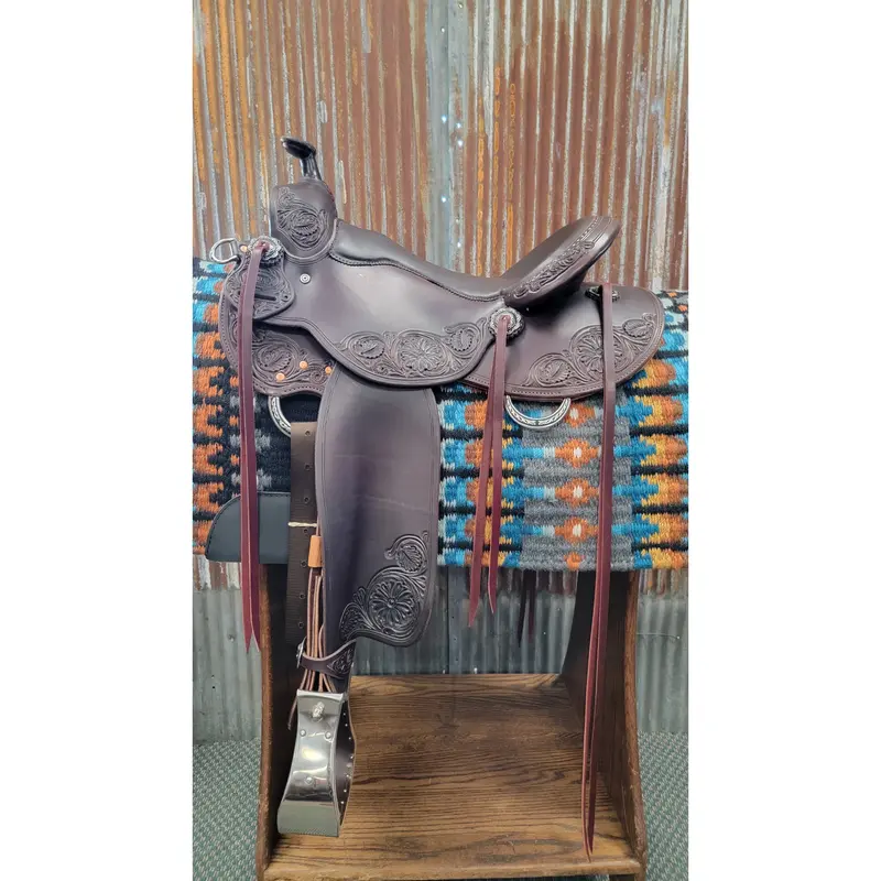 West 20 Custom Western Dressage Saddle By Rw Bowman 1
