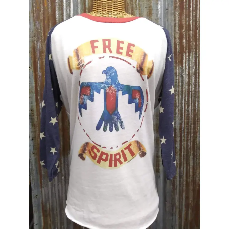 West 20 Free Spirit 3/4 Sleeve Tee 1