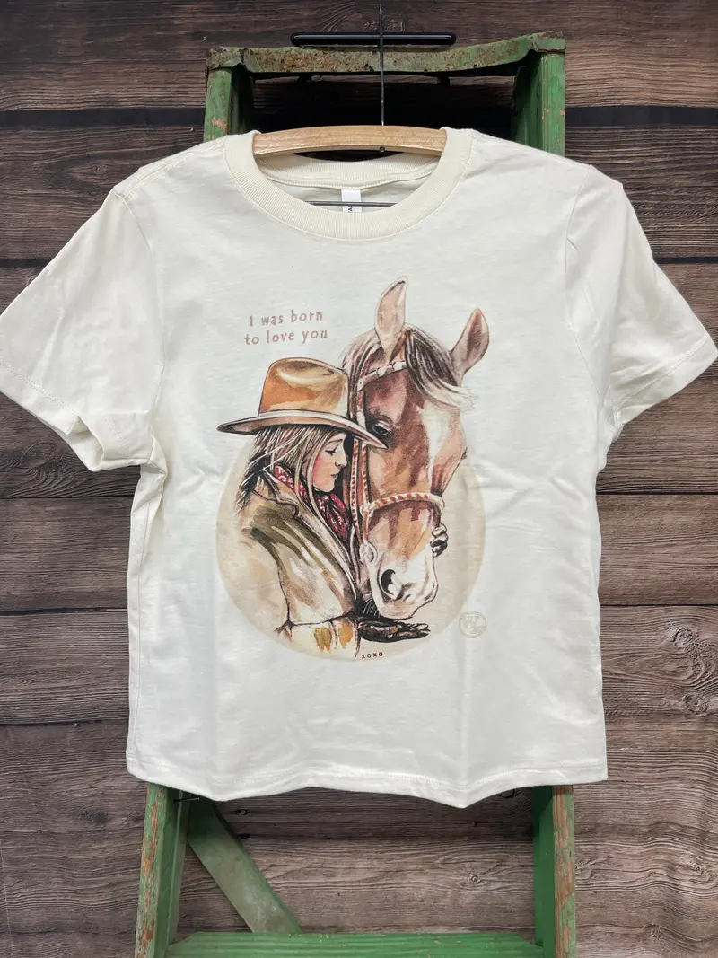 West 20 Natural Born To Love You Boxy Tee 1