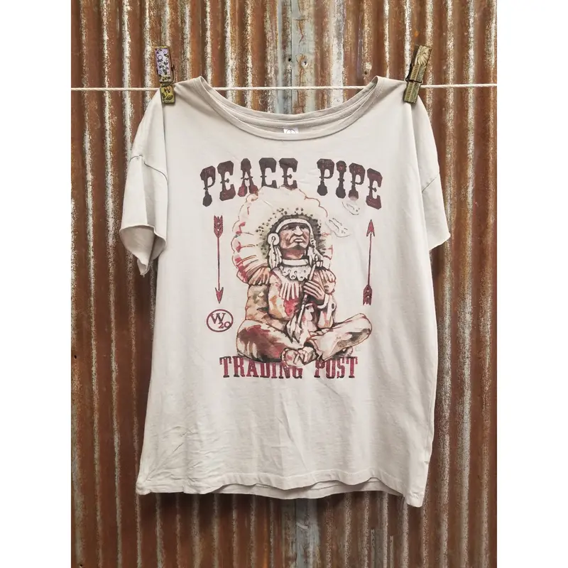 West 20 Saddle Co. Peace Pipe Trading Co. Tee 1