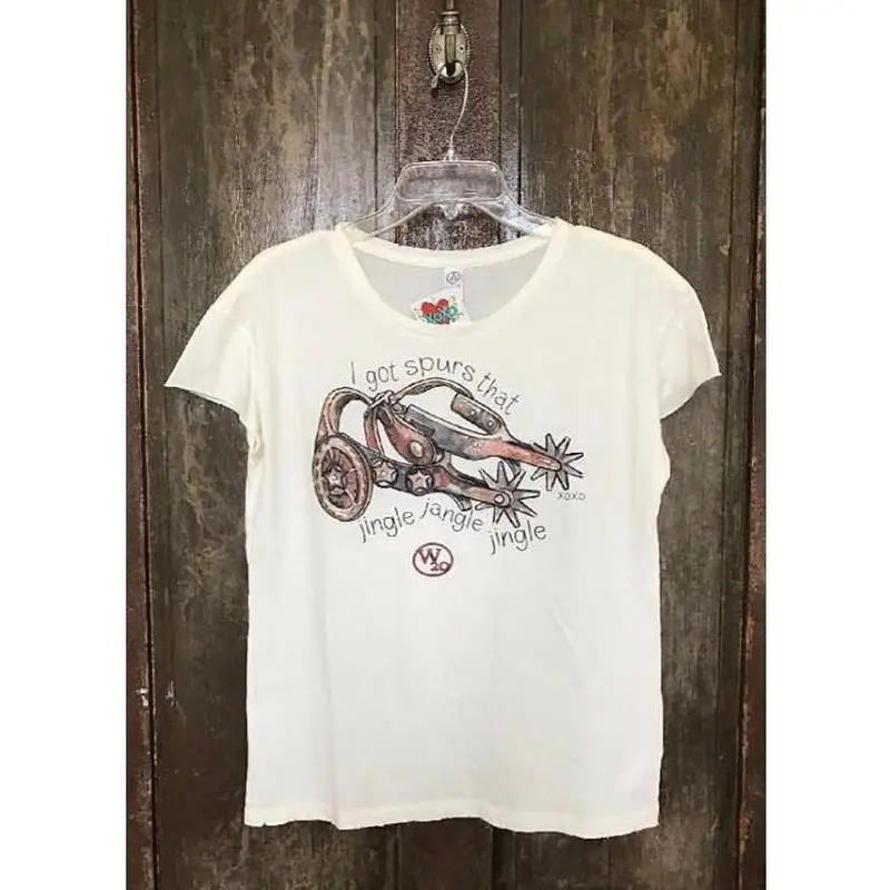 West 20 Saddle Co. Spurs That Jingle Jangle Tee 1