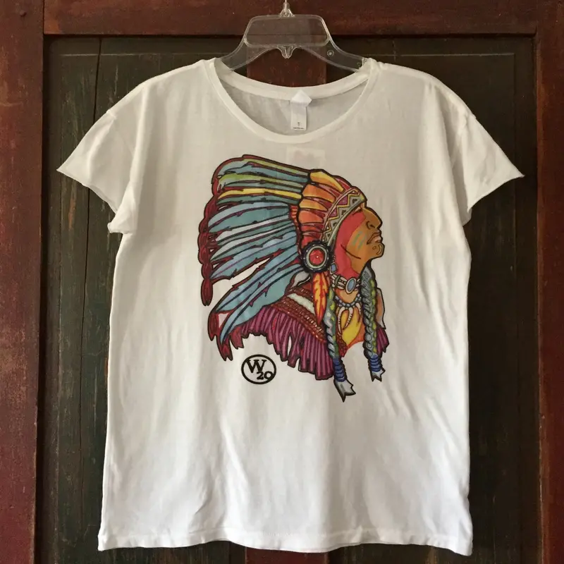 West 20 Saddle Co. Women's Chief Head Graphic Tee 1