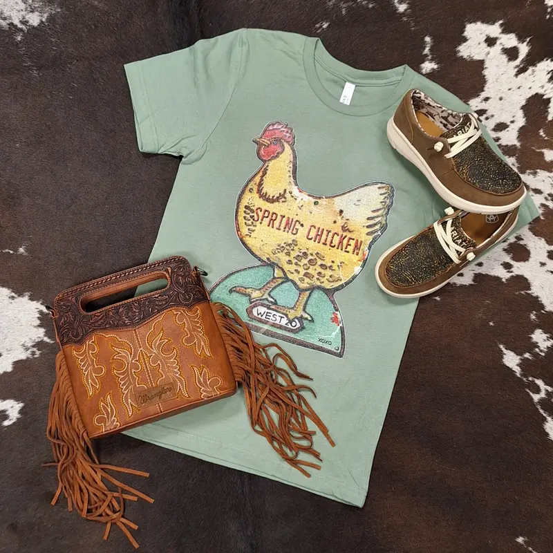 West 20 Sage Spring Chicken Tee 1