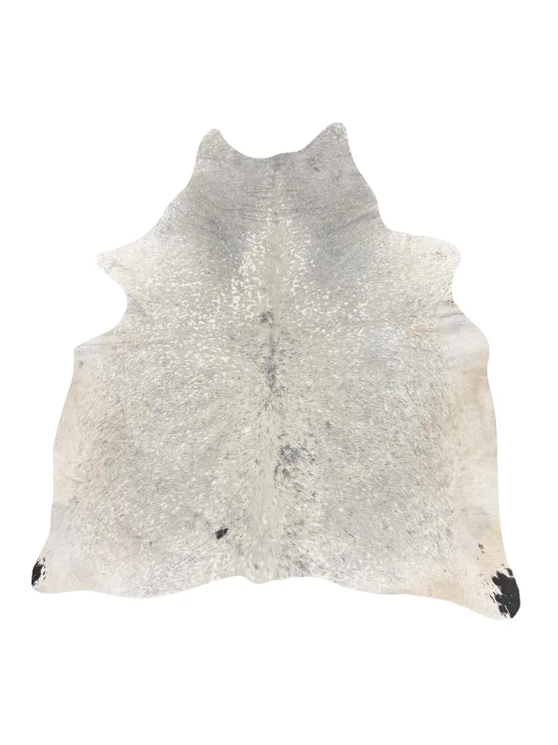 White And Black Speckled Cowhide 1