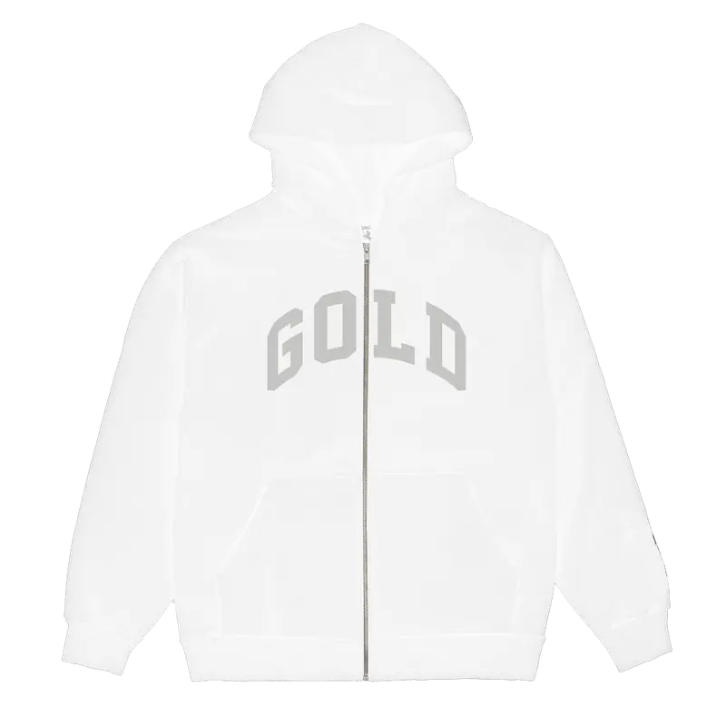 White Gold Hoodie 1