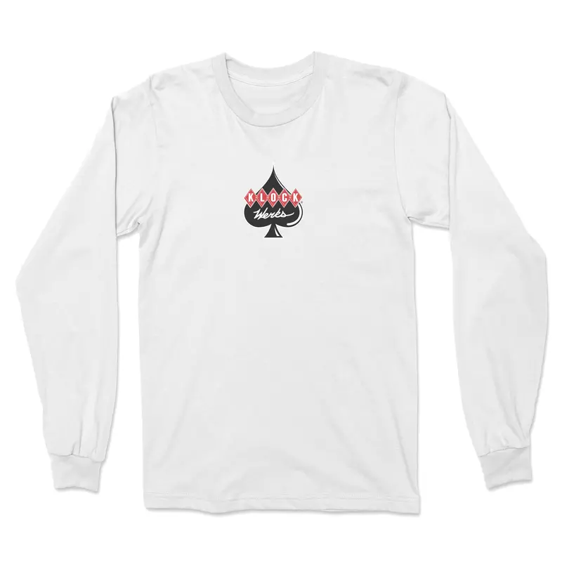 White Long Sleeve T-Shirt 1