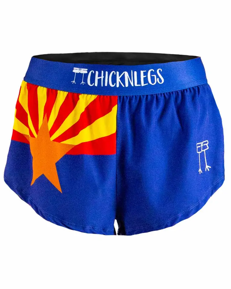 Women's Arizona Flag 1.5" Split Shorts 1