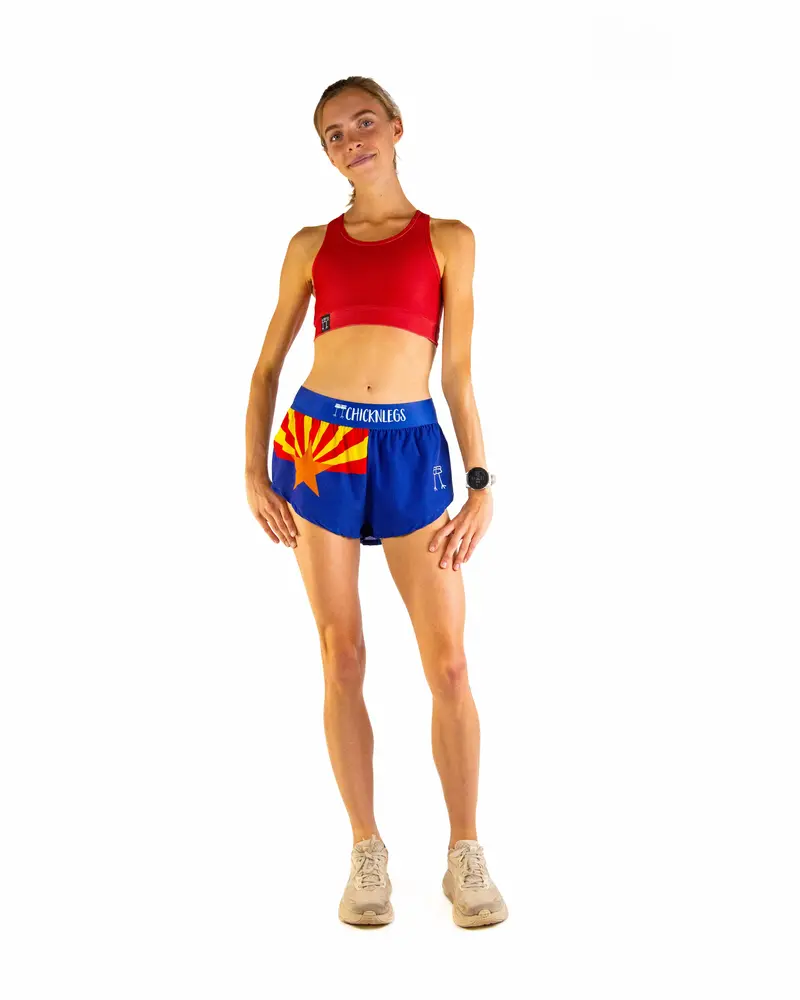 Women's Arizona Flag 1.5" Split Shorts 6
