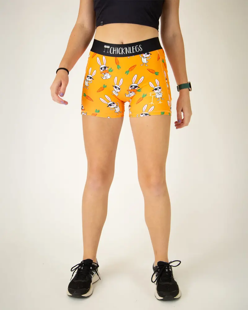 Women's Bad Bunny 3" Compression Shorts 1