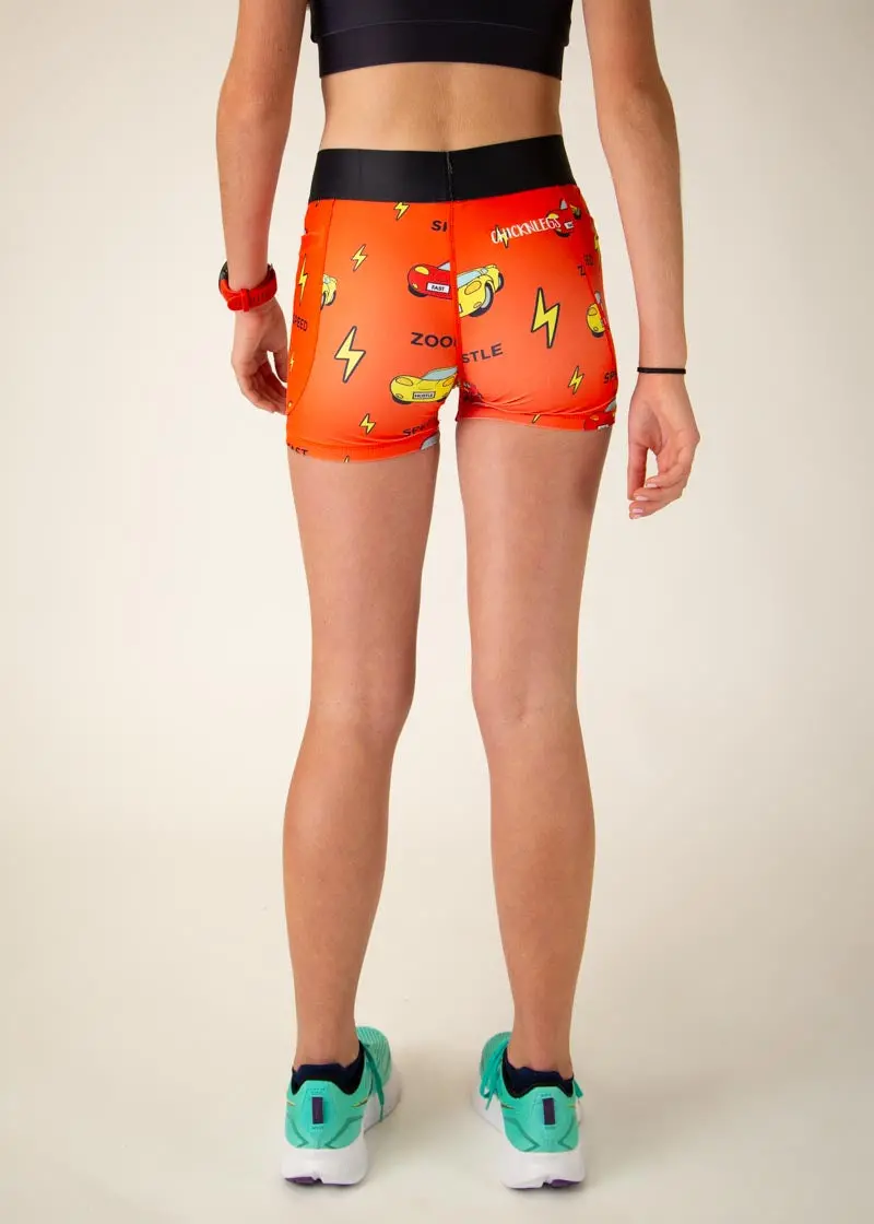 Women's Cars 3" Compression Shorts 4