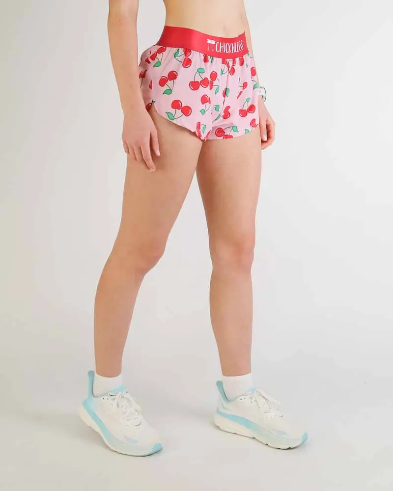 Women's Cherries 1.5" Split Shorts 4