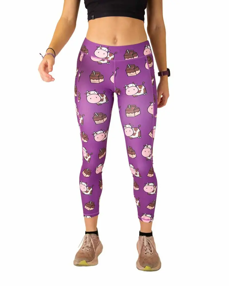 Women's Choccy Cows Leggings 1