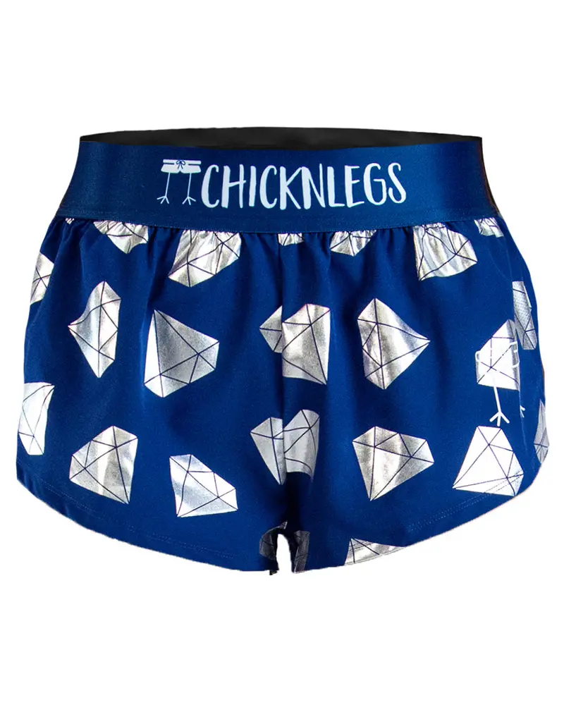 Women's Diamonds 1.5" Split Shorts 1