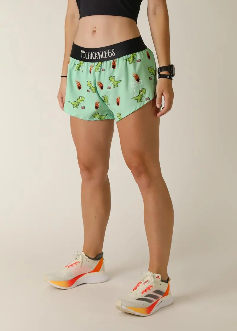 Women's Dino-Sore 1.5" Split Shorts 4
