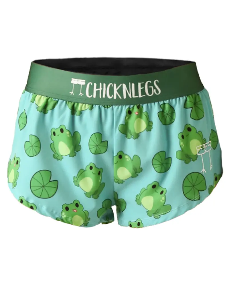 Women's Fartlek Froggies 1.5" Split Shorts 1