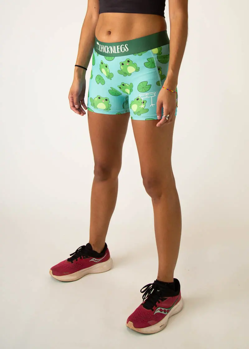 Women's Fartlek Froggies 3" Compression Shorts 2