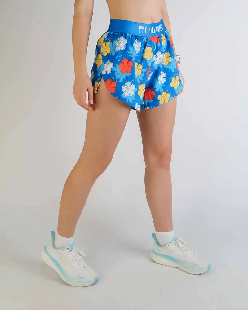 Women's Hawaiian 4" Split Shorts 2