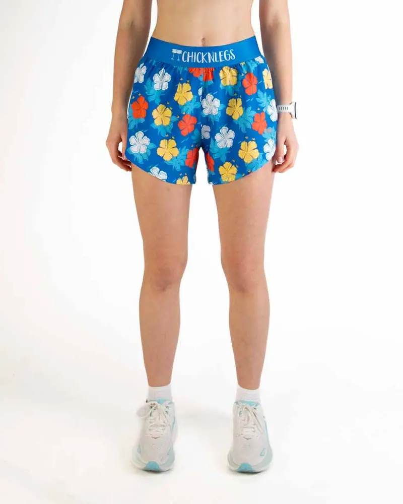 Women's Hawaiian 4" Split Shorts 3