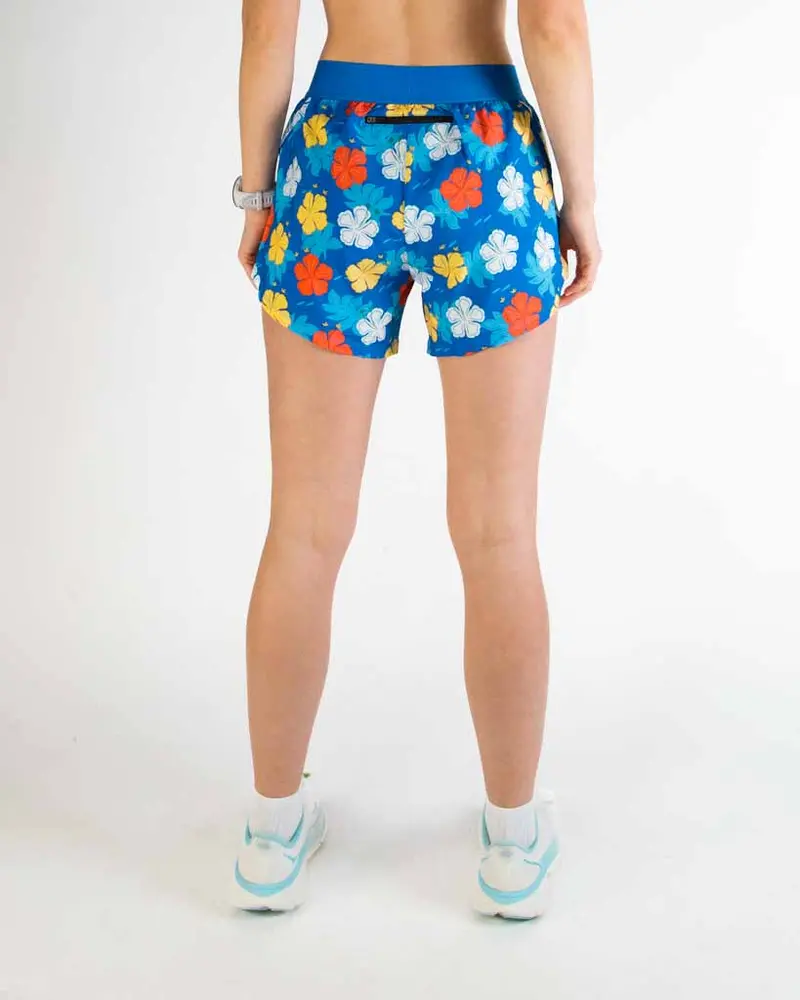 Women's Hawaiian 4" Split Shorts 4