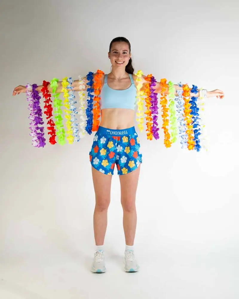 Women's Hawaiian 4" Split Shorts 5