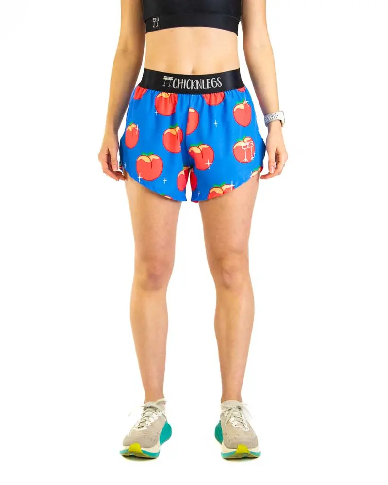 Women's Juicy Peaches 4" Split Shorts 1