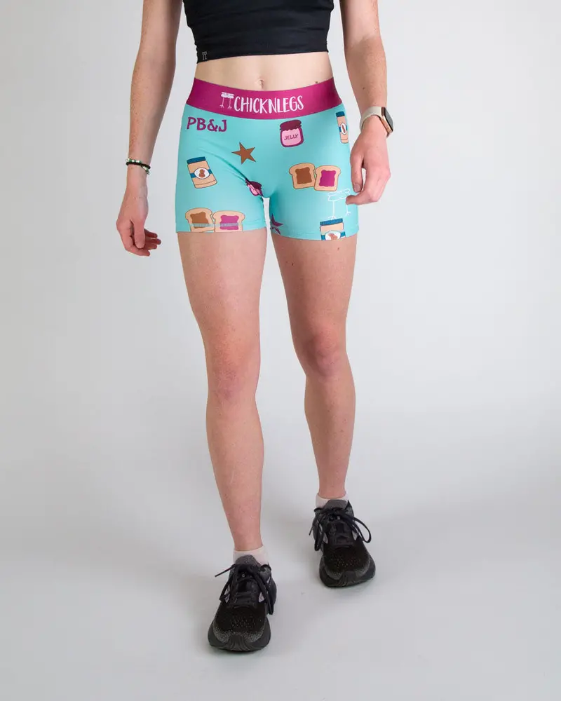 Women's Pb&J 3" Race Compression Shorts 1