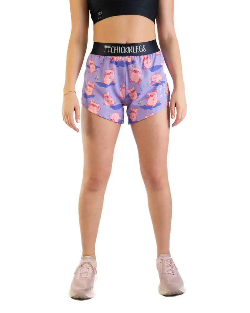 Women's Piggies 4" Split Shorts 1
