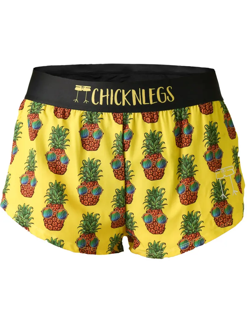 Women's Pineapple Express 1.5" Split Shorts 1