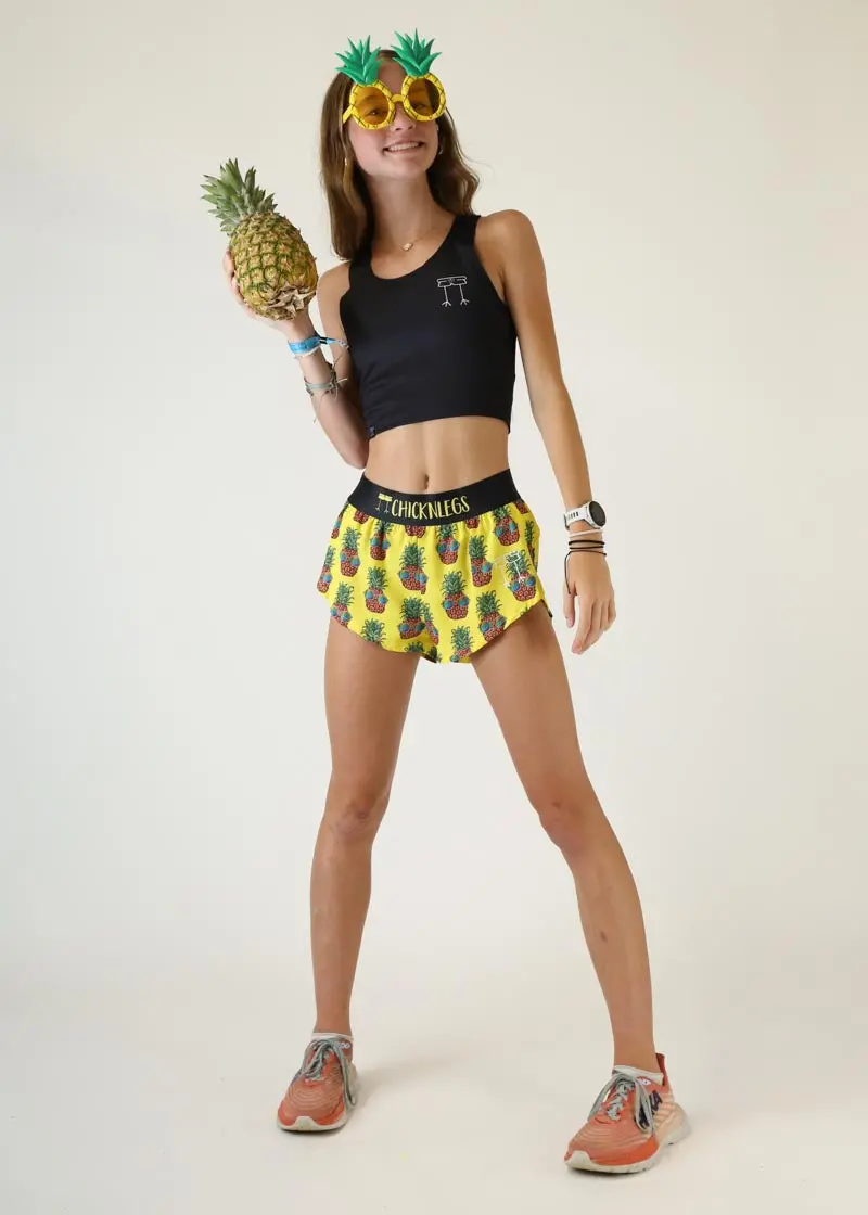 Women's Pineapple Express 1.5" Split Shorts 6