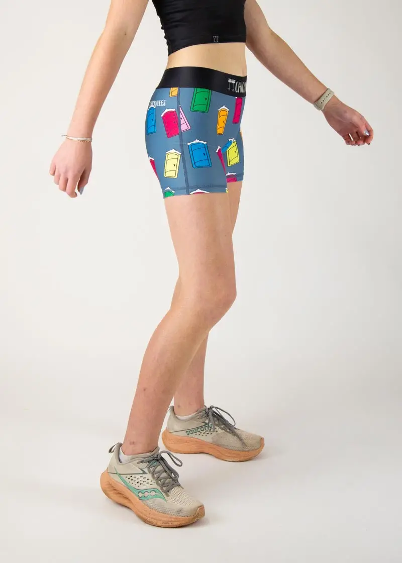 Women's Porta Potty 3" Race Compression Shorts 3