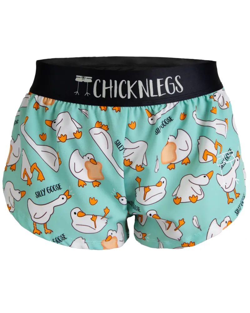 Women's Silly Goose 1.5" Split Shorts 1