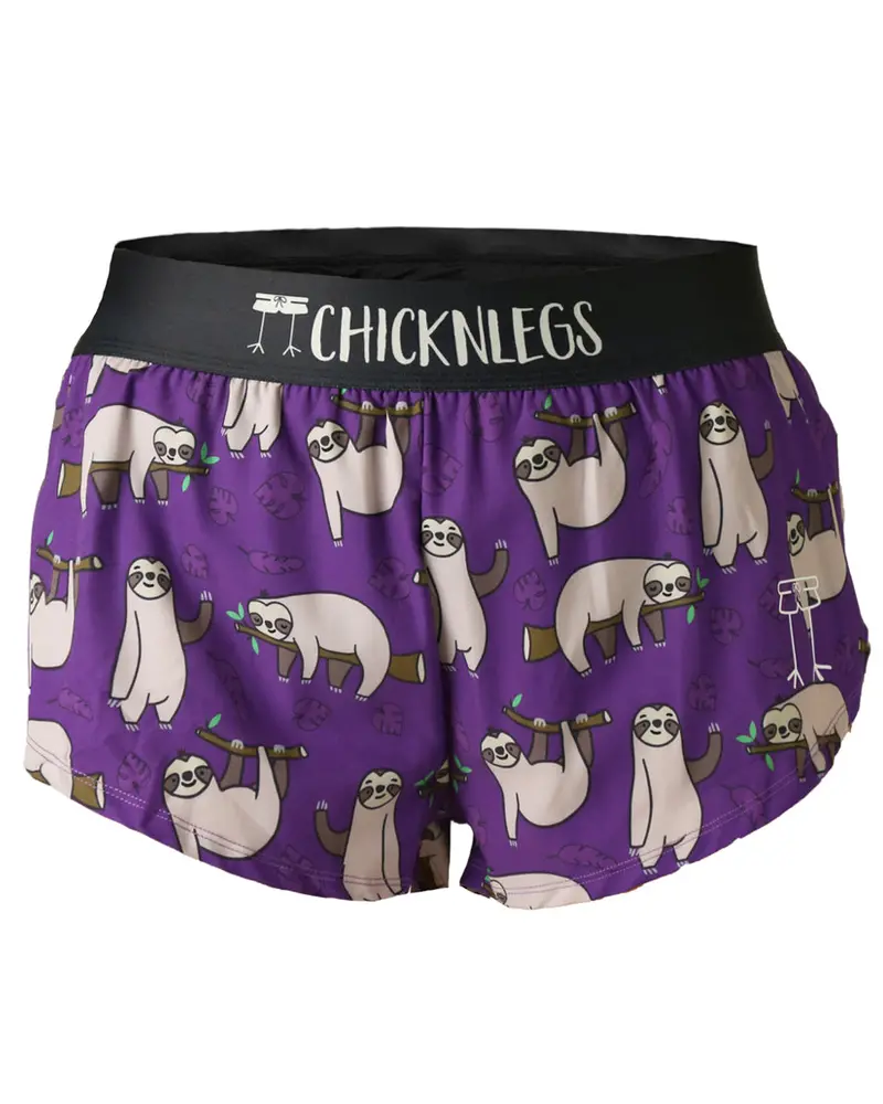 Women's Sloths 1.5" Split Shorts 1