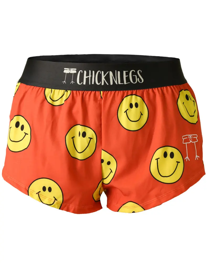 Women's Smiley 1.5" Split Shorts 1