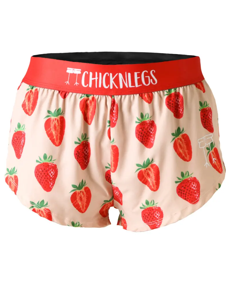 Women's Strawberry Szn 1.5" Split Shorts 1