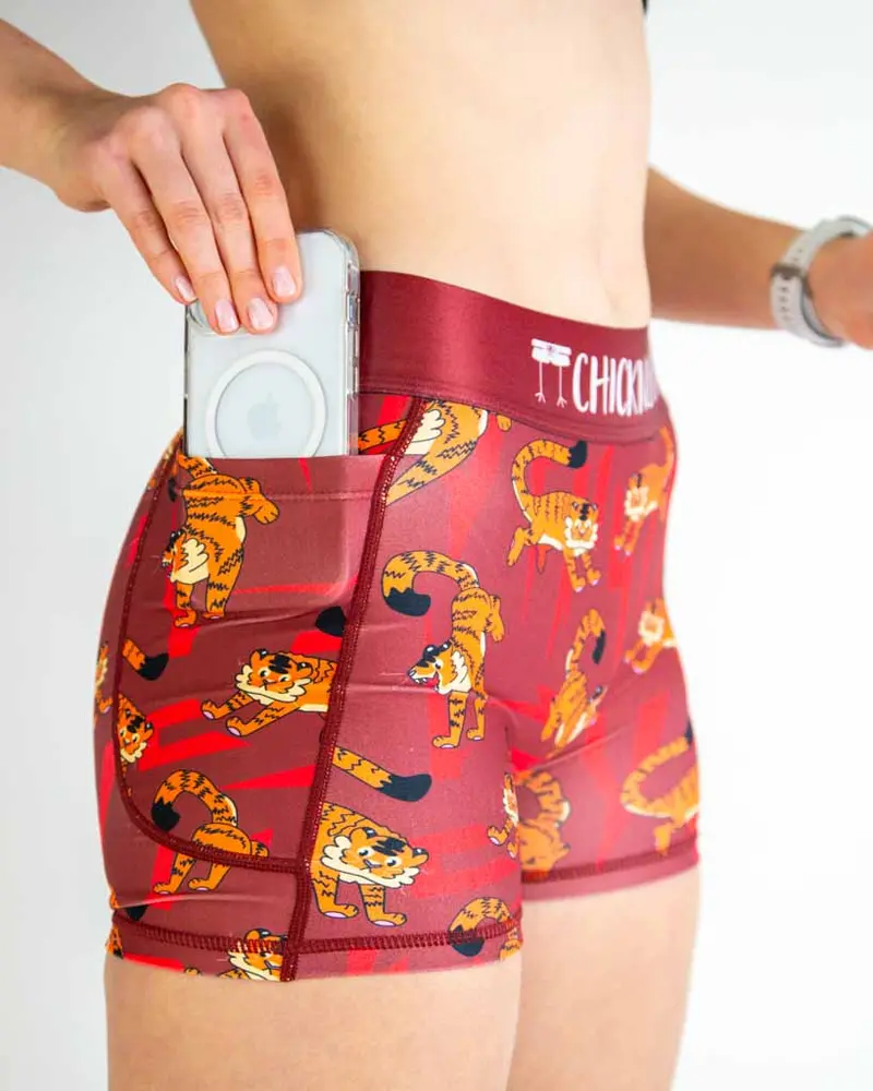 Women's Tigers 3" Compression Shorts 4