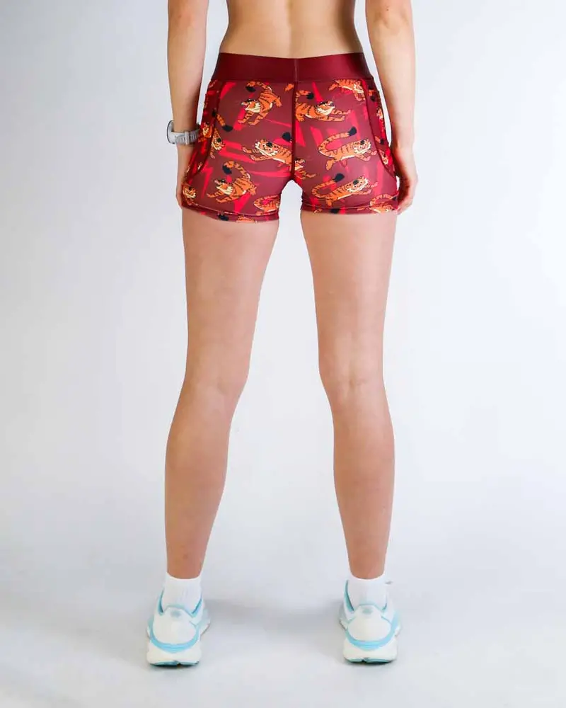 Women's Tigers 3" Compression Shorts 5