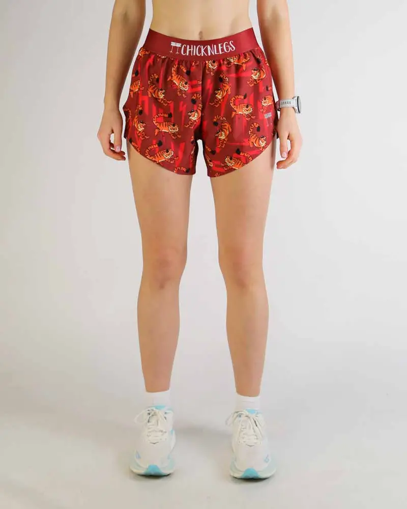 Women's Tigers 4" Split Shorts 1