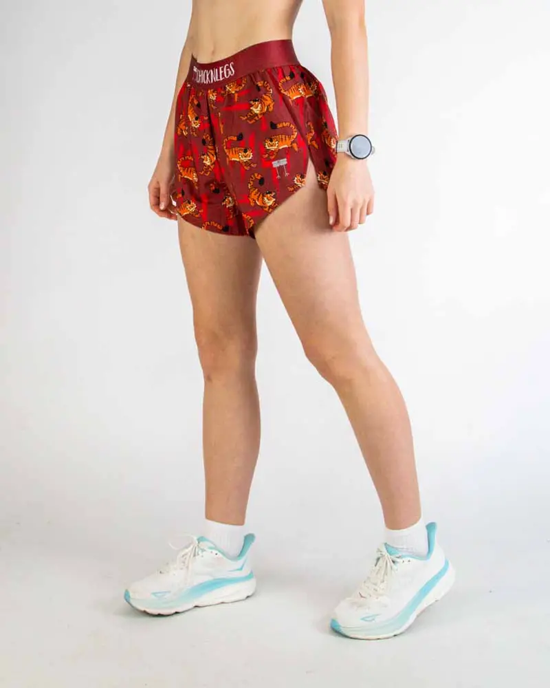 Women's Tigers 4" Split Shorts 2