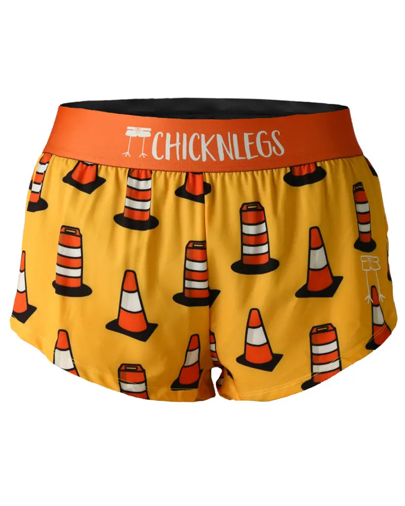 Women's Traffic Cones 1.5" Split Shorts 1